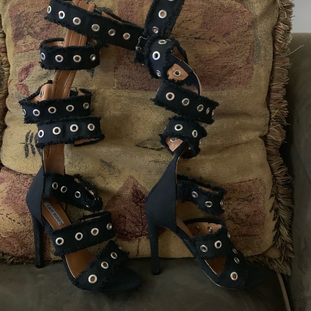 Gladiator below the knee heels